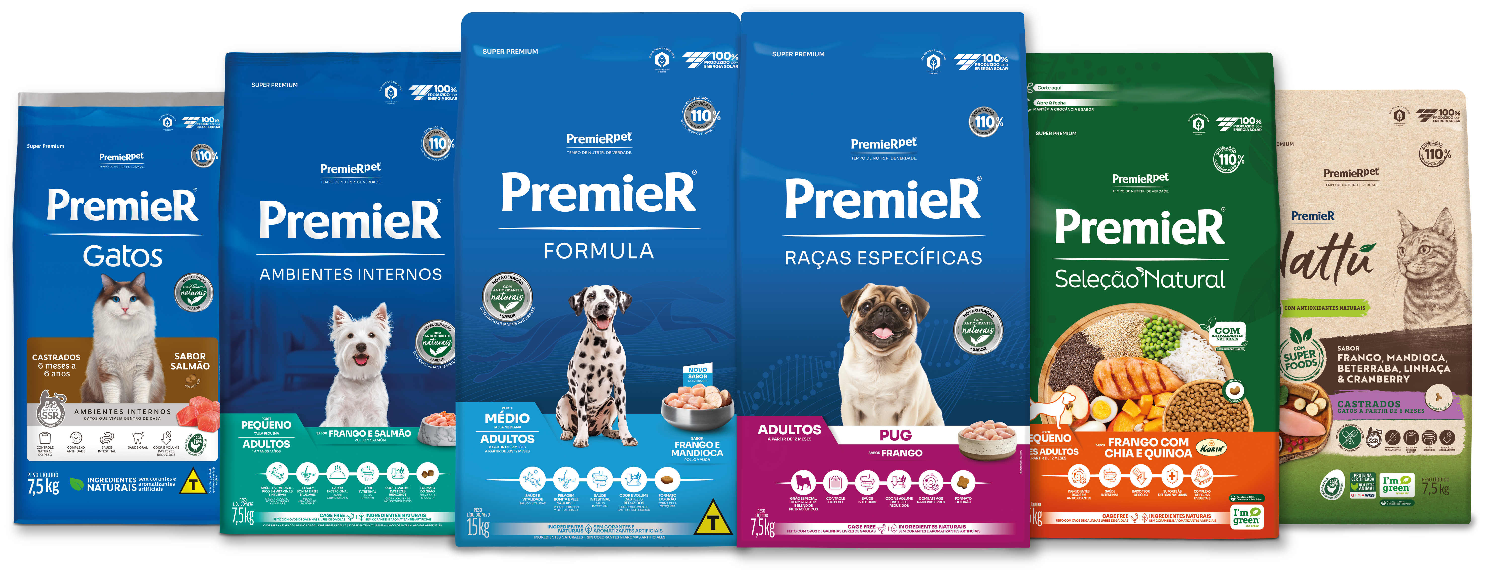 Linha Premier Alimentos Secos